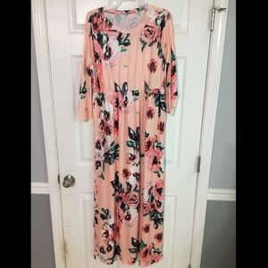 Floral Maxi Dress NWOT
